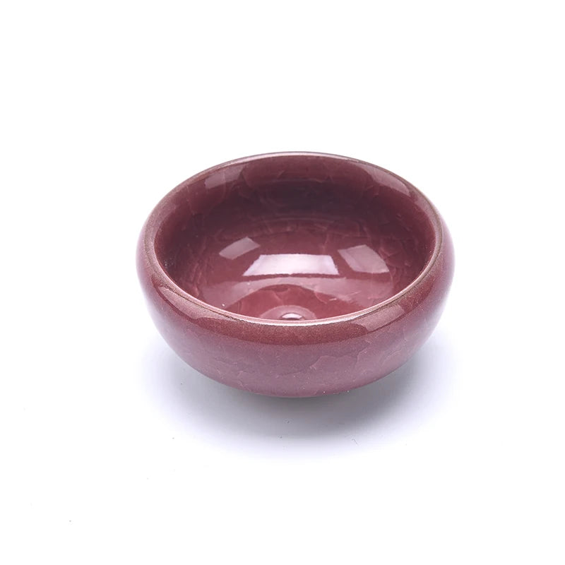 Cute Ice-Crack Glaze Flower Ceramics Succulent Planter Mini Pot Garden Flowerpot For Home Office Decor Plant Pot