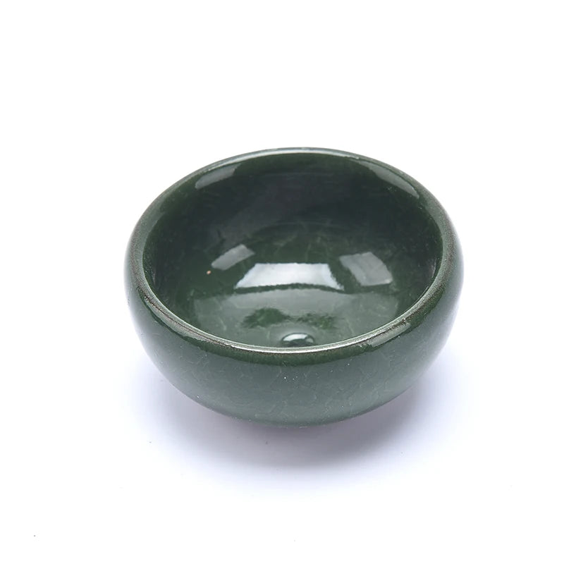 Cute Ice-Crack Glaze Flower Ceramics Succulent Planter Mini Pot Garden Flowerpot For Home Office Decor Plant Pot