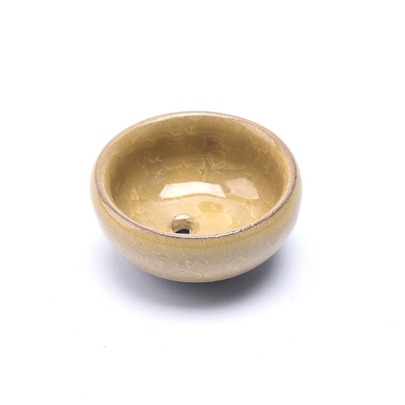 Cute Ice-Crack Glaze Flower Ceramics Succulent Planter Mini Pot Garden Flowerpot For Home Office Decor Plant Pot