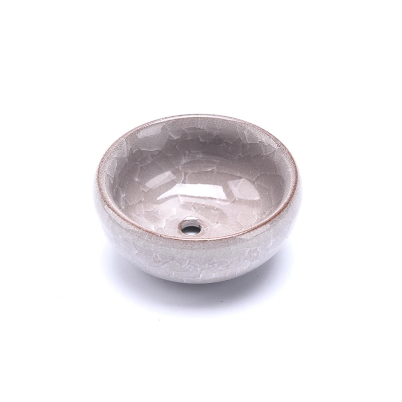 Cute Ice-Crack Glaze Flower Ceramics Succulent Planter Mini Pot Garden Flowerpot For Home Office Decor Plant Pot