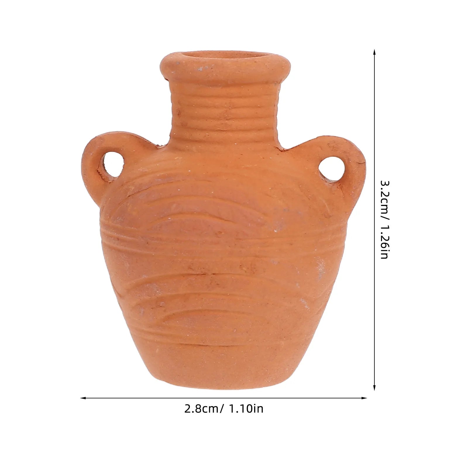 Miniature Terracotta Planter Pot Vintage Tiny Flower Pot Small Succulent Holder Compact Breathable Plant Container